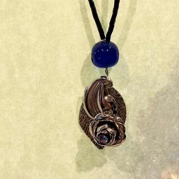 Purse Charm/ Keychain- Rhinestone Rose- Handmade - Picture 5 of 11